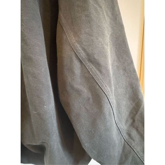 Carhartt J131 Duck Thermal Lined Hooded Zip Jacket Men 4XL Black - Picture 11 of 16